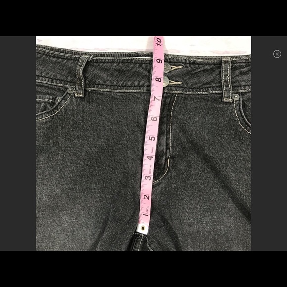 WHBM  Gray Jeans.   Size 10R - Picture 4 of 5